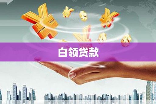 化州白领贷款