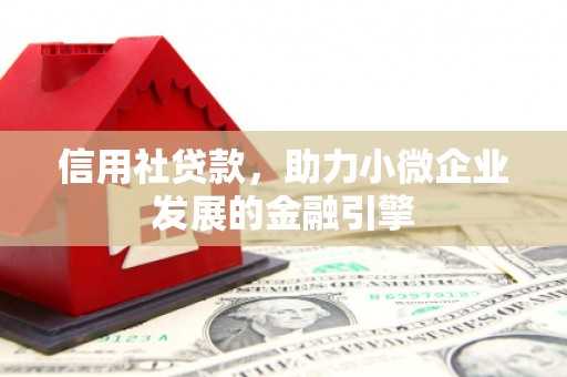 化州信用社贷款，助力小微企业发展的金融引擎