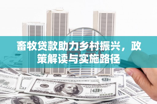 化州畜牧贷款助力乡村振兴，政策解读与实施路径