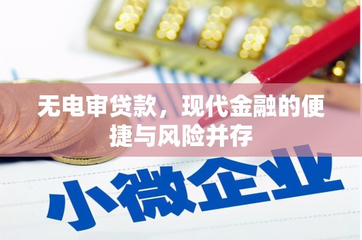 化州无电审贷款，现代金融的便捷与风险并存