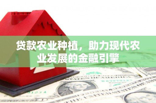 化州贷款农业种植，助力现代农业发展的金融引擎