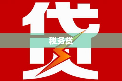 化州税务贷