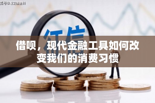化州借呗，现代金融工具如何改变我们的消费习惯