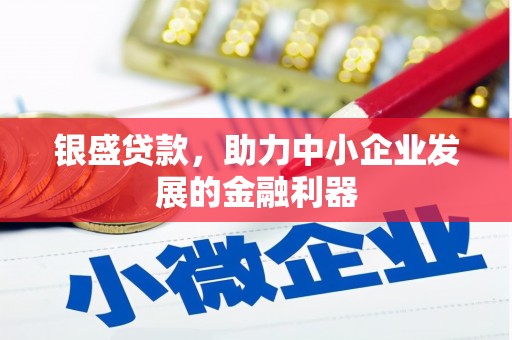 化州银盛贷款，助力中小企业发展的金融利器
