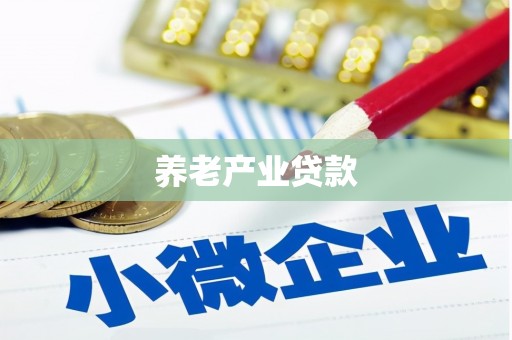化州养老产业贷款