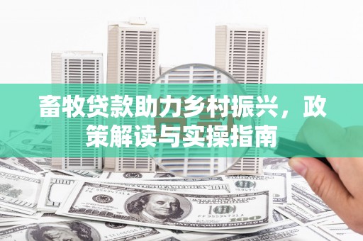化州畜牧贷款助力乡村振兴，政策解读与实操指南