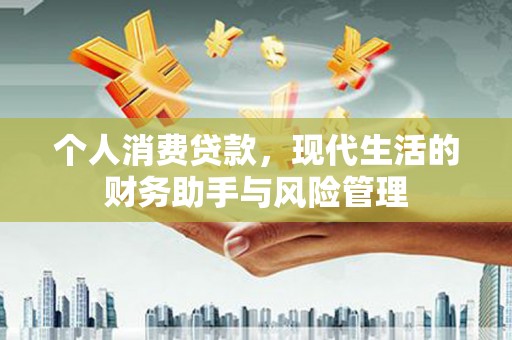 化州个人消费贷款，现代生活的财务助手与风险管理